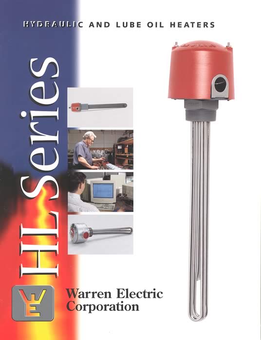 WEC Hydraulic Heater / Lube Oil Heater Catalog HL-100 (PDF)
